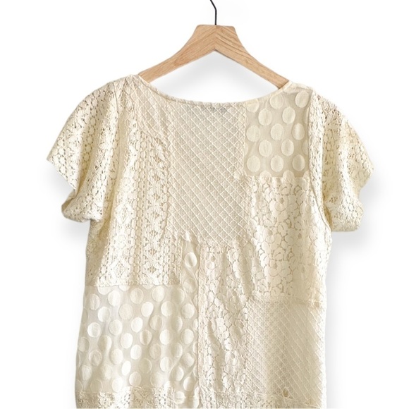 See By Chloe‎ Ivory Lace Mini Dress Size 6 - Picture 6 of 12